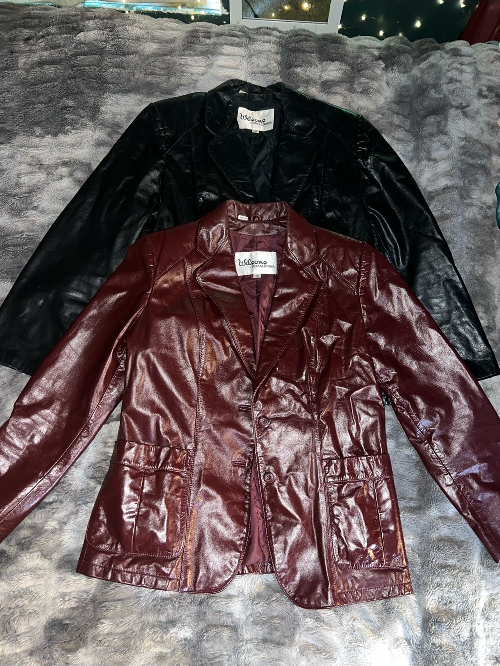 Wilson’s leather jacket pair